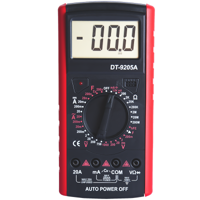 Customized Handheld DT9905A Hot Selling Digital LCD Multifunction Multimeter Tester