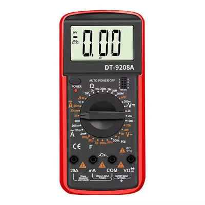 SENIT 1999 Count DT9208A Pocket Digital Multimeter Mini Voltage Tester Home Measuring Tools Test multimeter